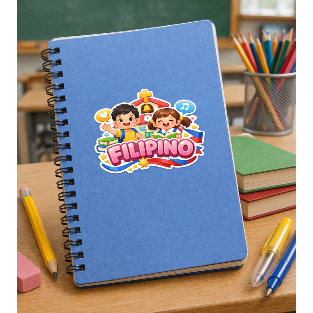 Subject label Sticker for School Notebook for Kids | School supplies ...