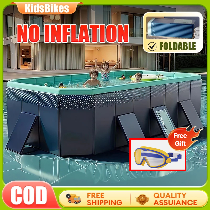 Non Inflatable Swimming pool No Airpump Required big Swimming Pool For ...