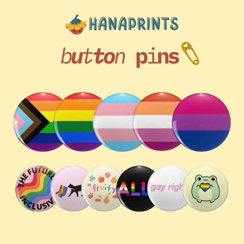 LGBTQ+ Pride Button Pin Badges | Pin Badges | Shopee Singapore