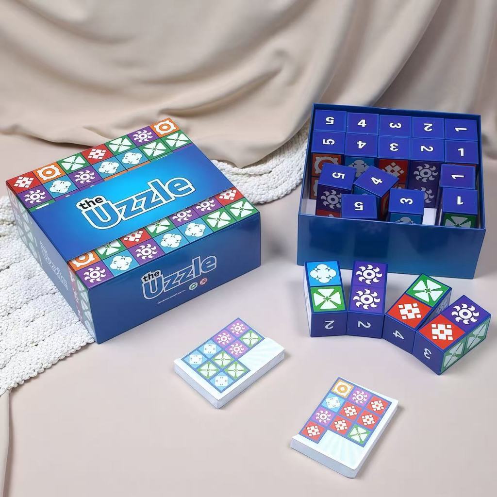 The Uzzle Board Game I Fun Block Puzzle Game for Families, Kids ...