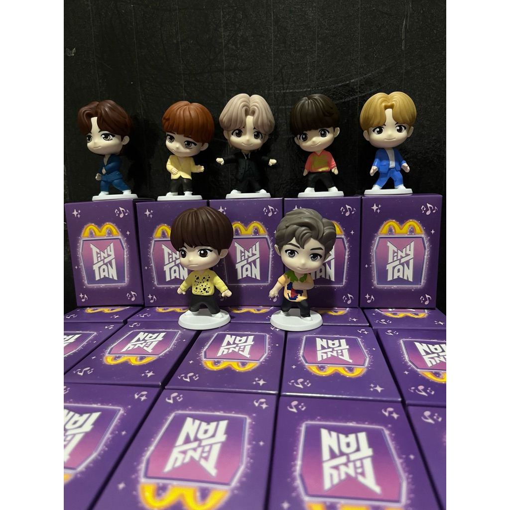 McDonald's BTS X TinyTan Throwback Edition Happy Meal Toys | Shopee ...