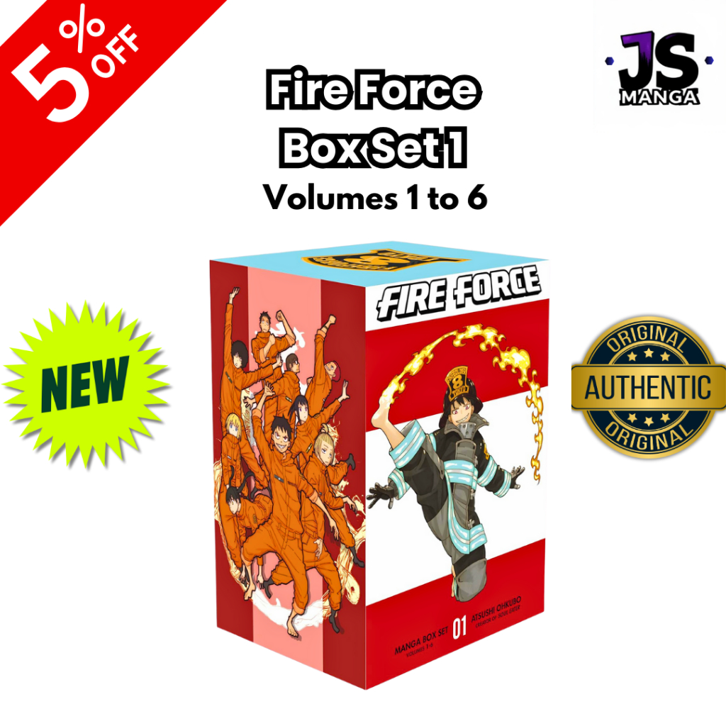 Fire Force Manga Box Set 1: Vols. 1 to 6 (English Manga Paperback ...