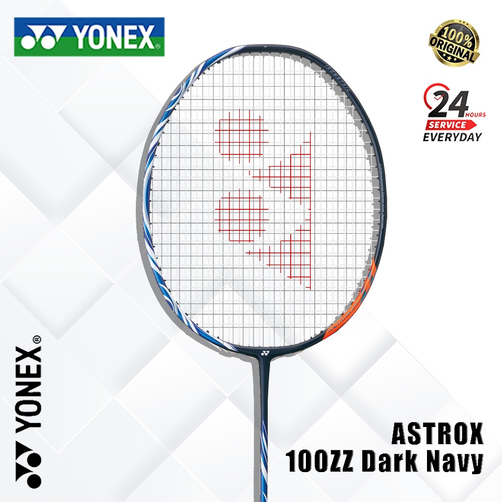 YONEX ASTROX 100ZZ Dark Navy Badminton Racket Full Carbon Single
