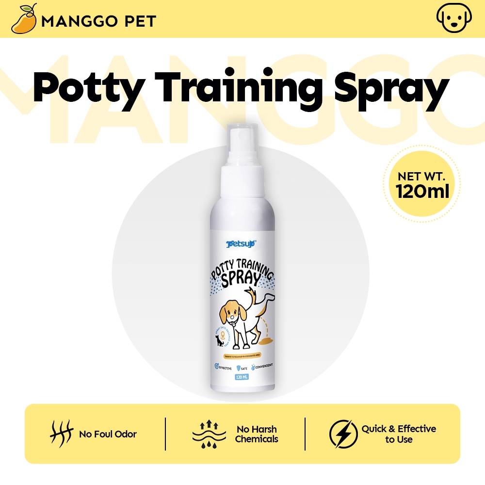 Petsup Pet Potty Training Spray 120ml Pee Poop Inducer for Dogs Cats ...