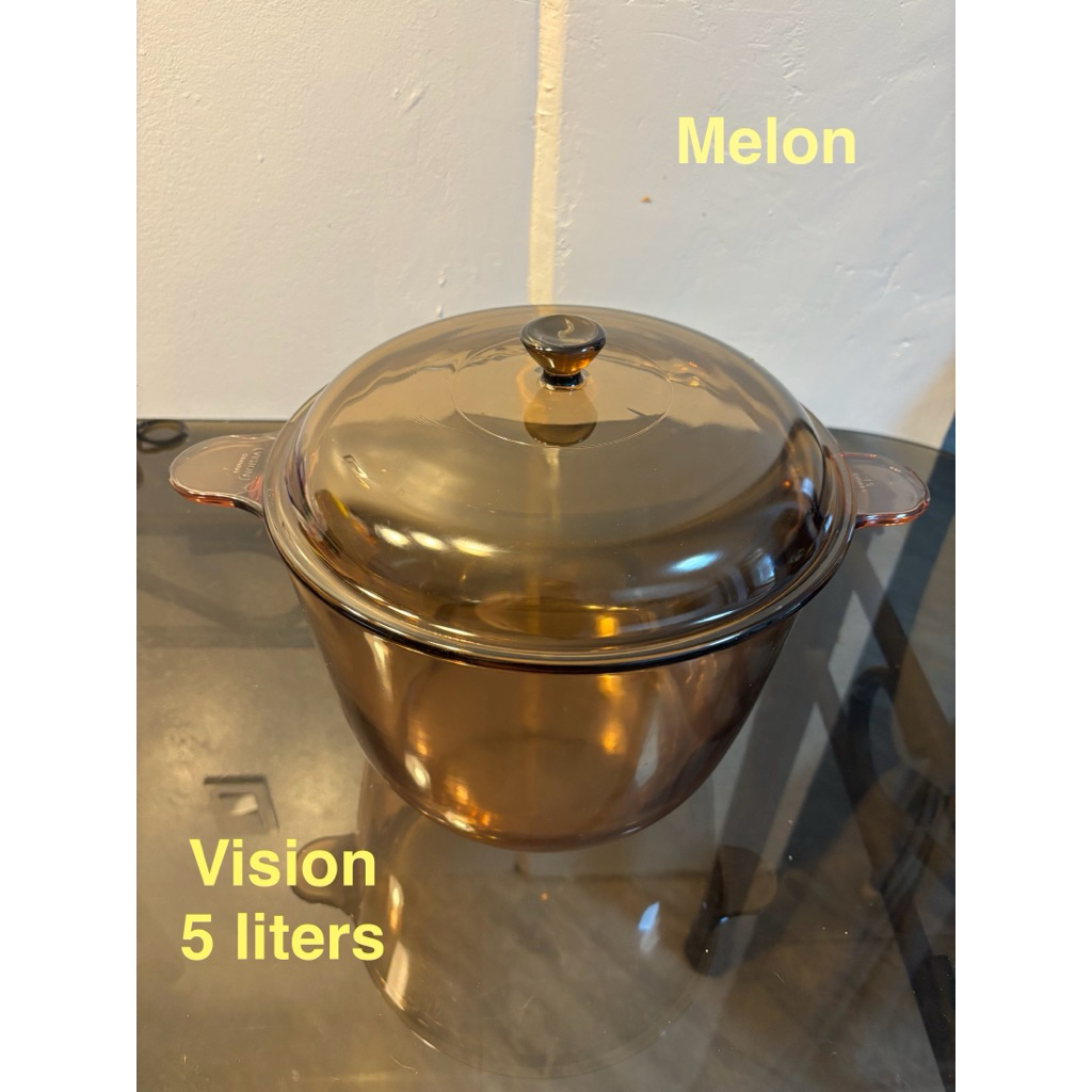 vision cookware 5 liters (melon) | Shopee Singapore