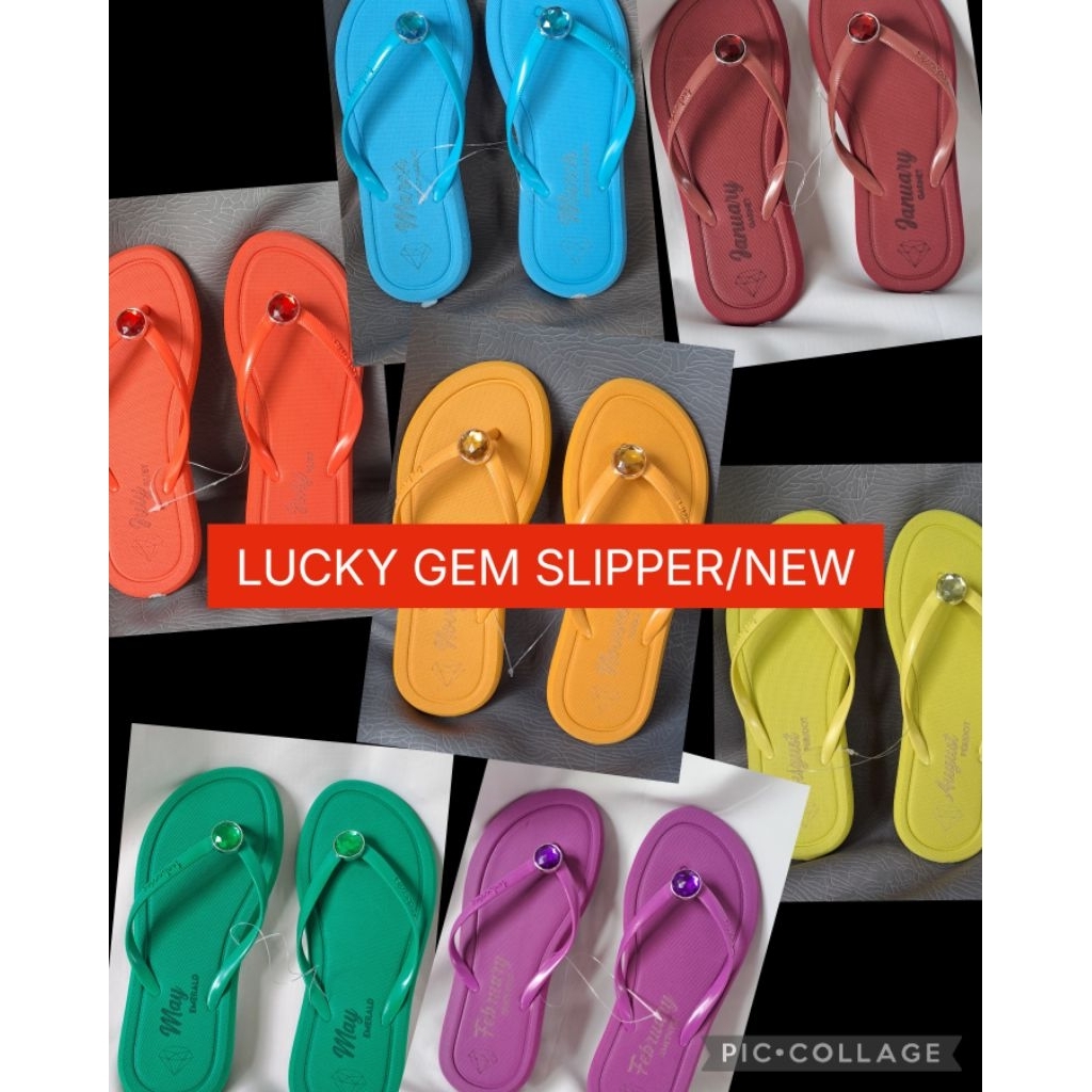 LUCKY GEM SLIPPER FOR WOMEN/BRAND.NEW/TOEBERRIES. | Shopee Singapore
