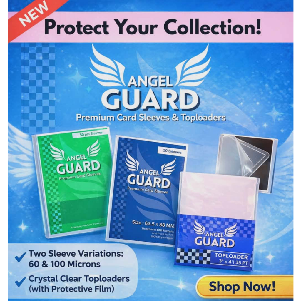 Angel Guard Premium Card Sleeves - 63.5 x 88mm - Standard Card Size  Pokemon, KPOP Collection | Shopee Singapore