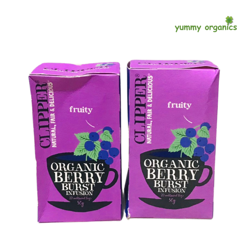 CLIPPER BERRY BURST TEA DENTED BOX EXP. DEC 31, 2025 - JULY 24, 2026 ...