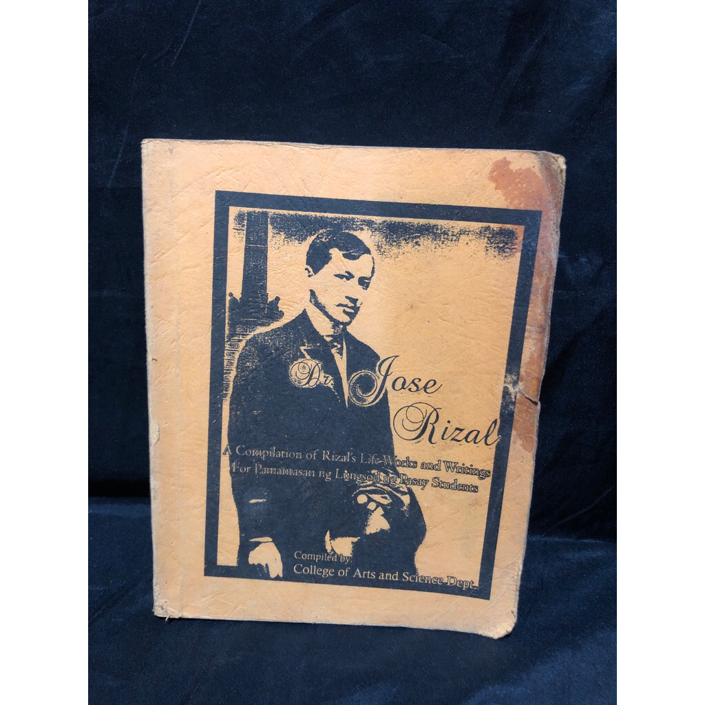 JOSE RIZA -A COMPILATION OF RIZAL LIFE WORKS AND WRITINGS | Shopee ...