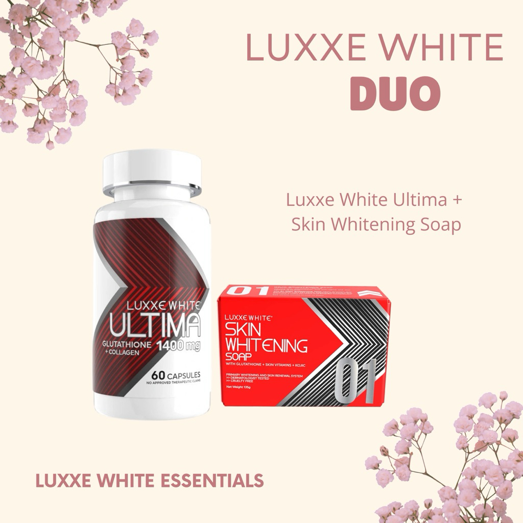 Luxxe White Ultima 1400mg + Soap 1 | Shopee Singapore