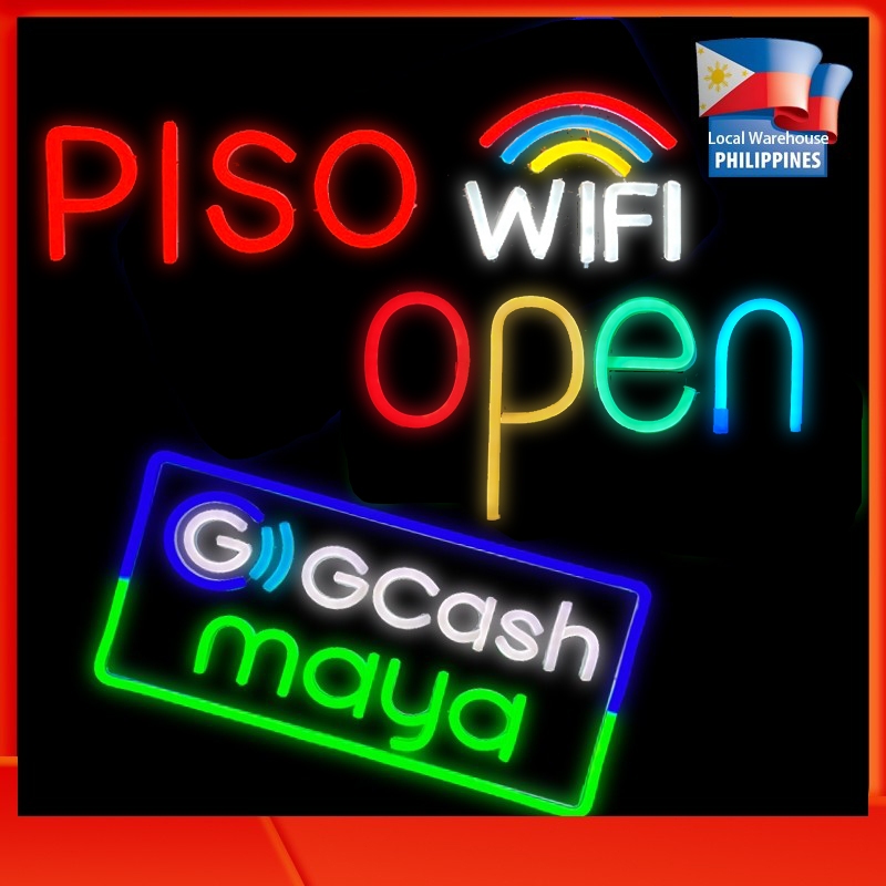 G-cash Signage LED Light USB Maya Neon Lights Acrylic Signage for ...