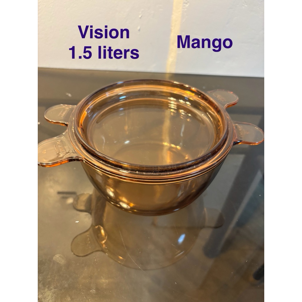 vision cookware 1.5 liters (mango) | Shopee Singapore