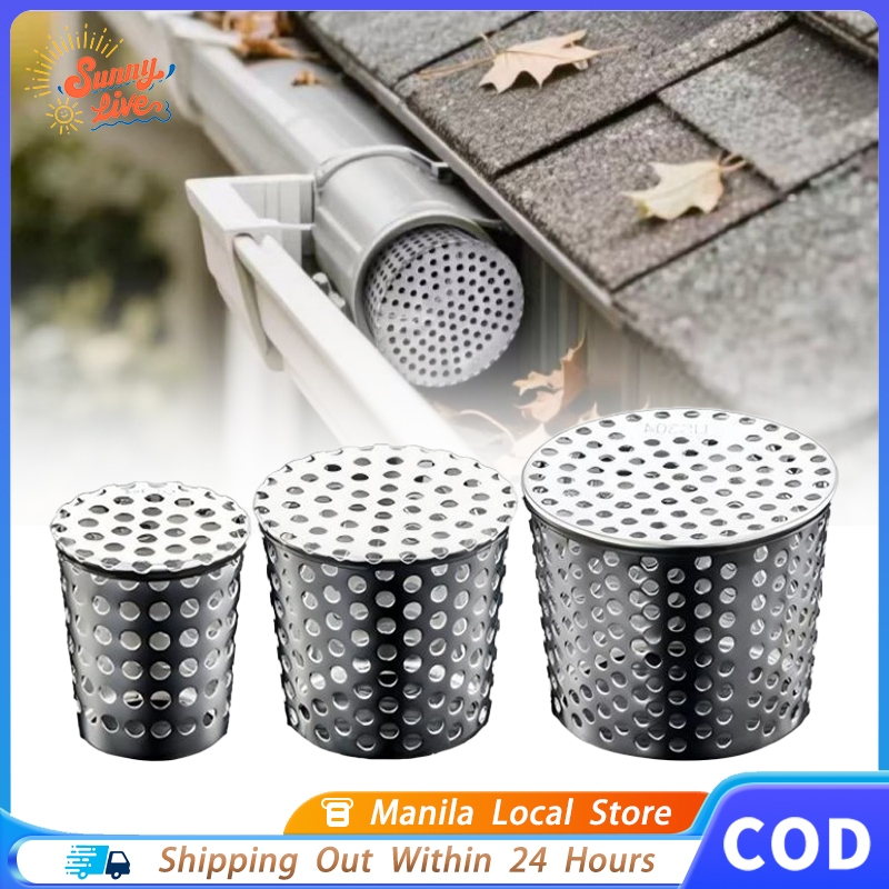Round Rooftop Insect Drain Cover Outdoor Pipe Drainage Filter Plug Rat ...