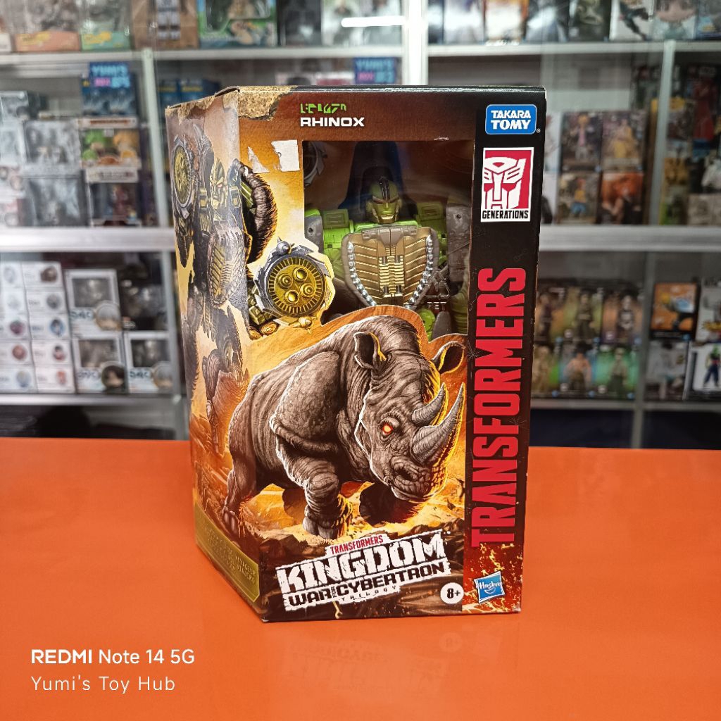 Transformers War for Cybertron: Kingdom Voyager Rhinox | Shopee Singapore