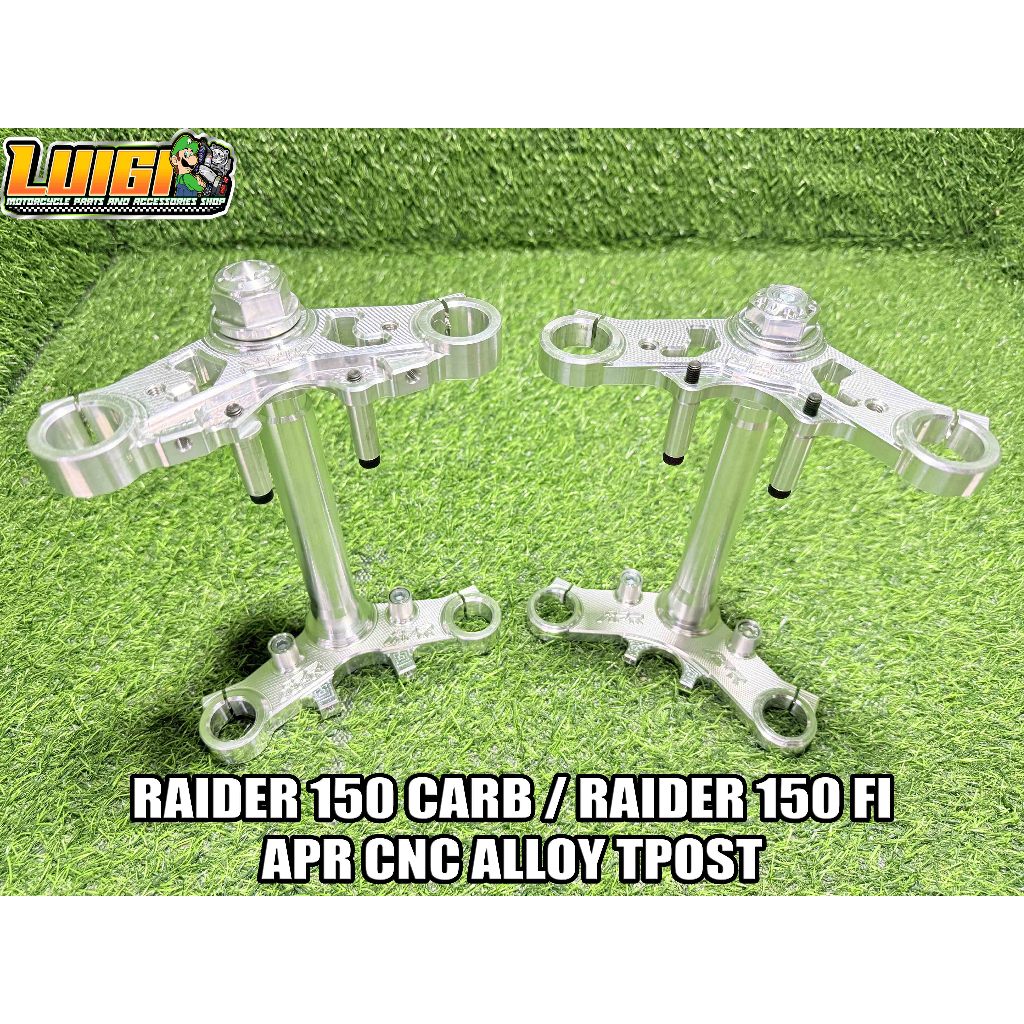 APR FULL CNC ALLOY TPOST SUZUKI RAIDER 150 CARB / RAIDER 150 FI 100% ...