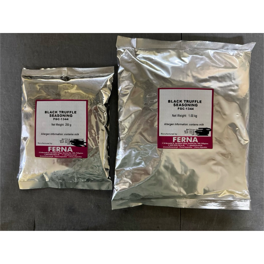 Black Truffle Powder 250g1kg Seasoning Flavoring Potato fries Corner ...