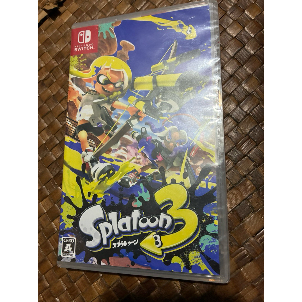Nintendo Switch game Splatoon 3 Japan sealed (English supported ...