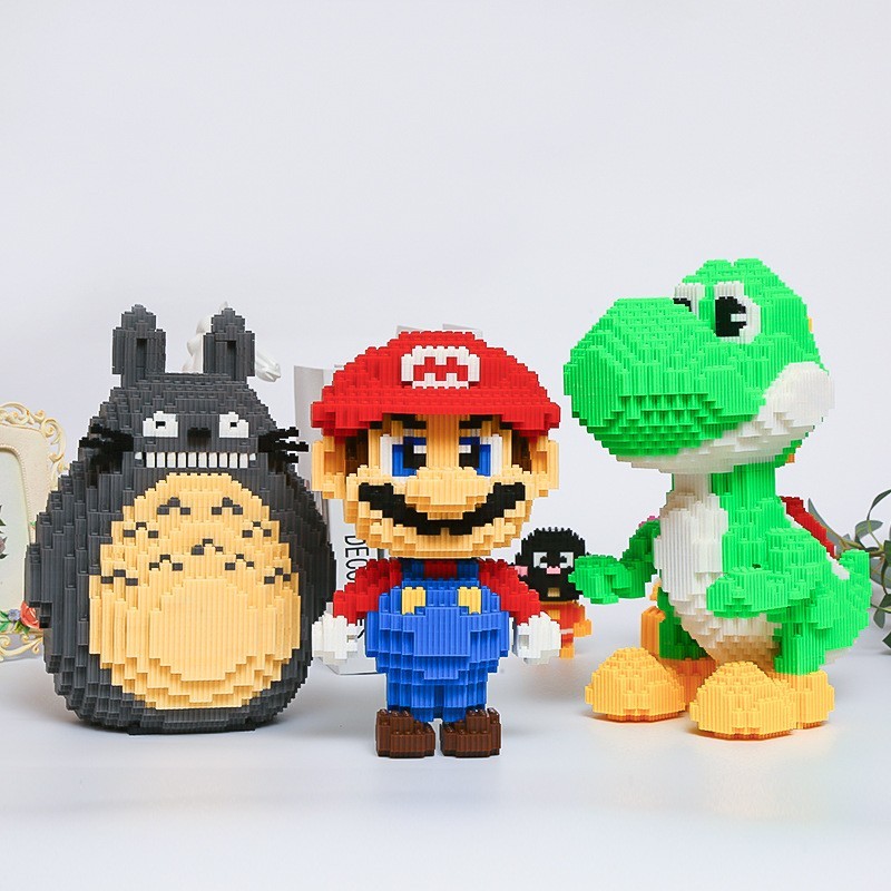 8550pcs Super Mario Small Particle Building Block Model Holiday ...