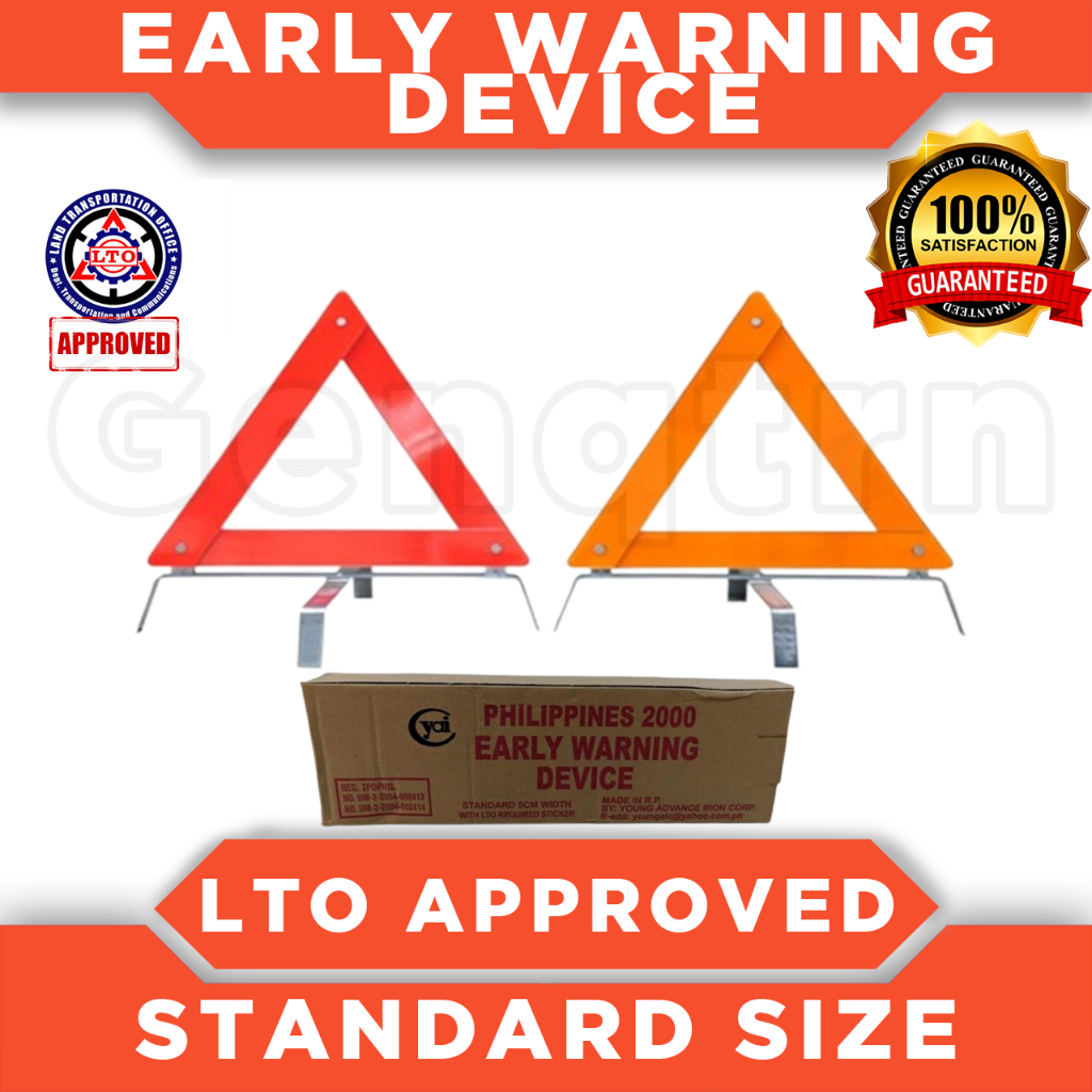EWD Early Warning Device Heavy Duty (w/ LTO Sticker) LTO Approved ...
