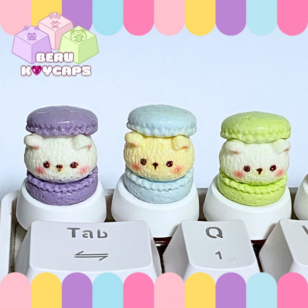 Macaron Keycaps for mechanical keyboard Cute keycaps | Shopee Singapore