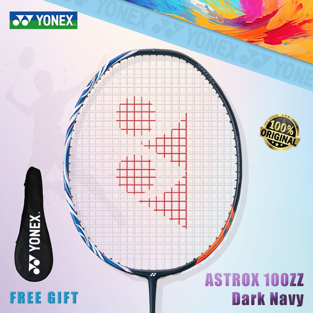 YONEX ASTROX 100ZZ Dark Navy Badminton Racket Full Carbon Single