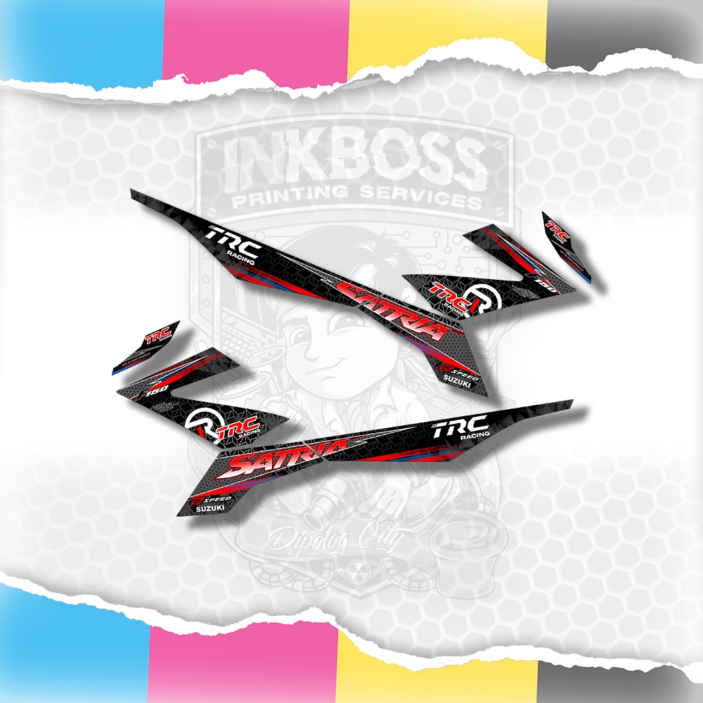 RAIDER 150 FI TRC CONCEPT SATRIA STICKER DECALS By INKBOSS (LAMINATED ...