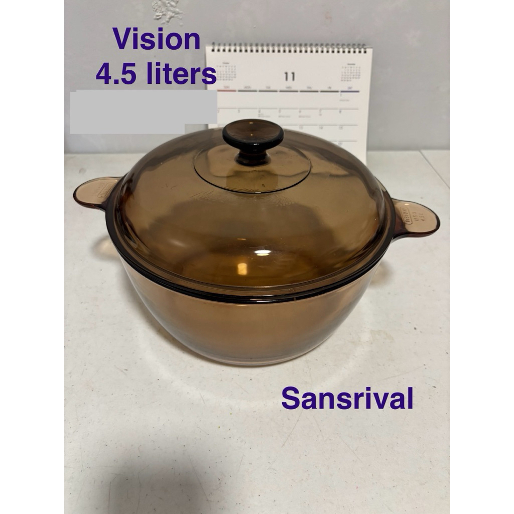 vision cookware 4.5 liters ( sansrival) | Shopee Singapore