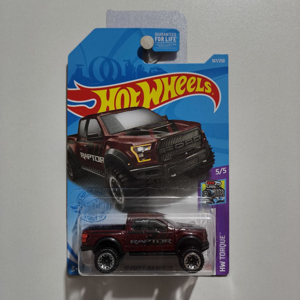 2017 Ford F150 Raptor Maroon Hotwheels | US Card | Shopee Singapore