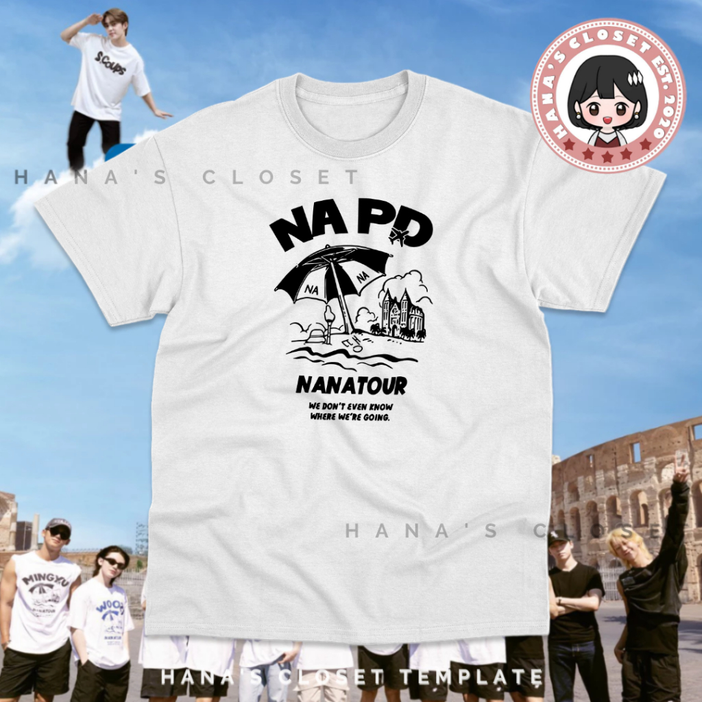 NANA TOUR SEVENTEEN Customized Inspired T Shirt T Shirt Woman
