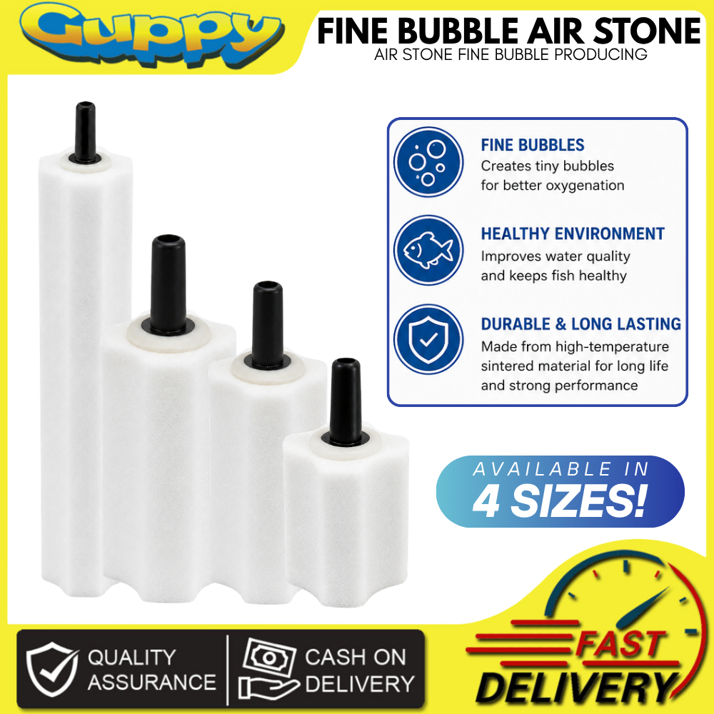 Fine Bubble Aquarium Air Stone Oxygen Diffuser for Fish Tank Air Pump ...