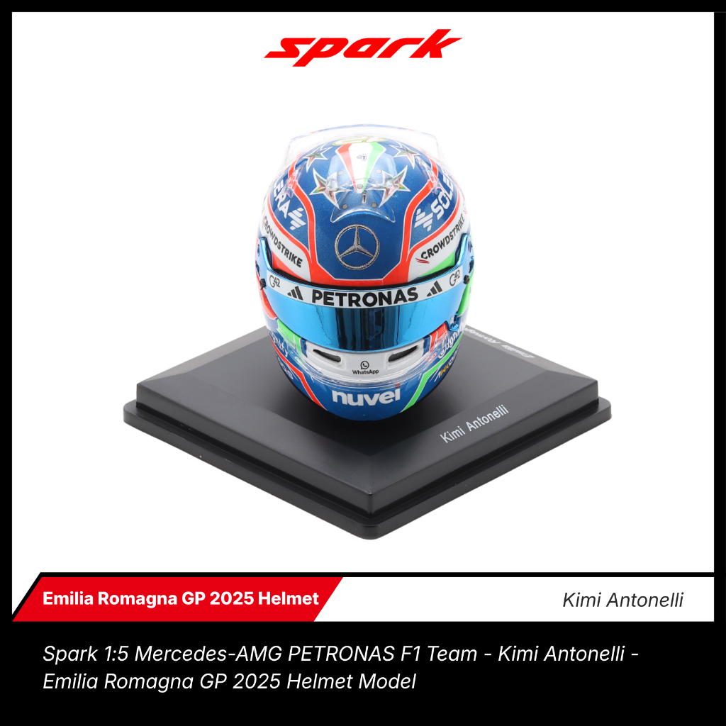 Spark 1:5 Mercedes-AMG PETRONAS F1 Team Kimi Antonelli Emilia-Romagna ...
