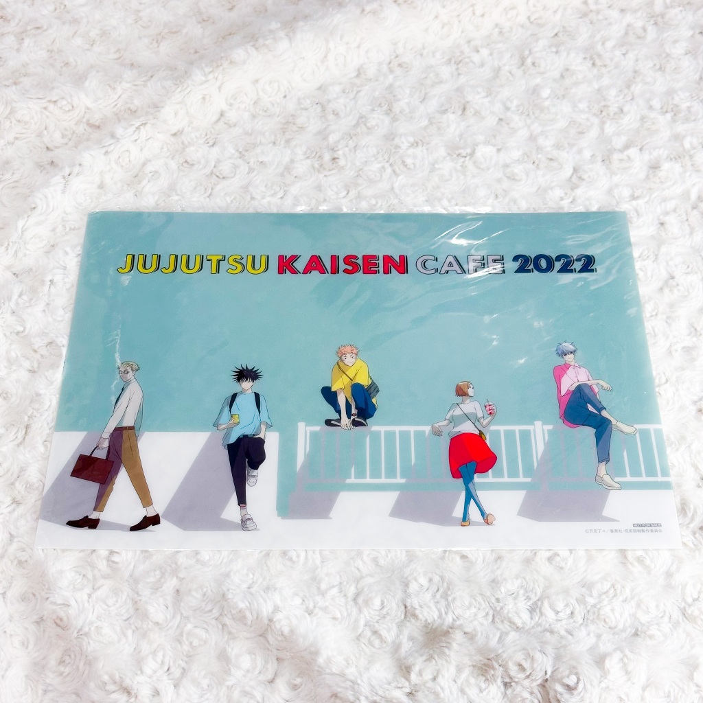 Official Jujutsu Kaisen Clear File Folder Gojo Satoru Itadori Yuji ...