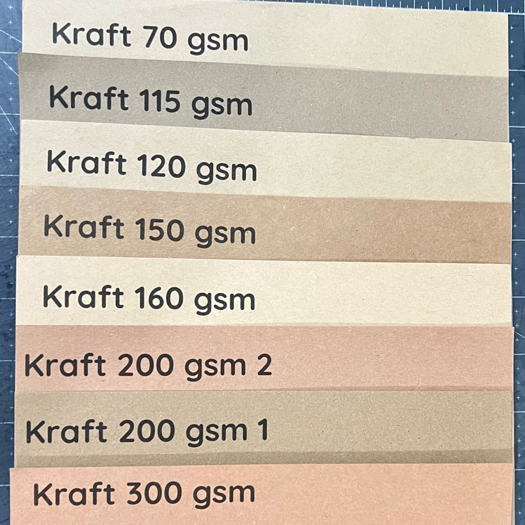 Kraft Paper Printable Sheets - 20 SHEETS PER PACK ONLY | Shopee Singapore