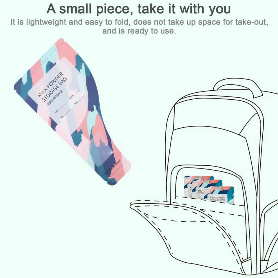 Disposable Formula Milk Powder Bag (30pcs) - Powder Pouches Disposable ...