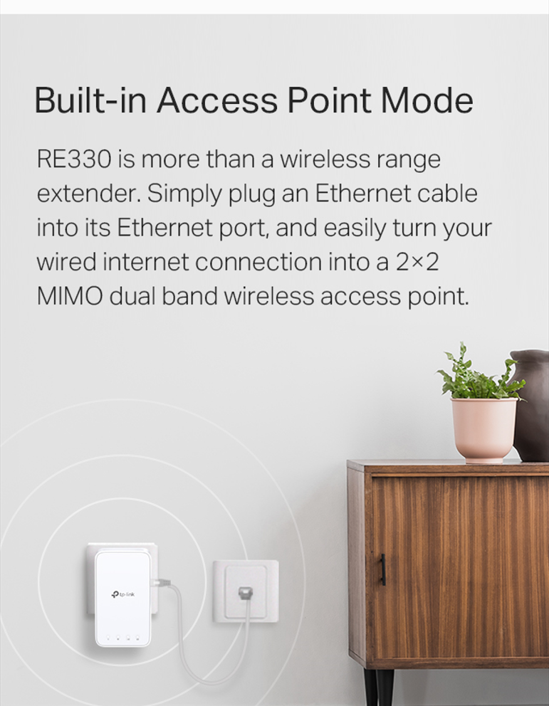 Tp-Link RE330 AC1200 Dual Band Mesh Wi-Fi Extender | TP LINK | tplink ...