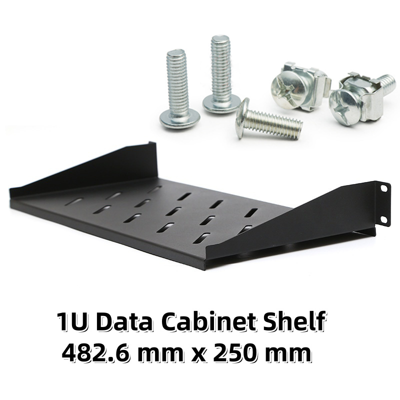 Data Cabinet Tray Heavy-Duty Standard Size 1U Height 482mm 250mm ...