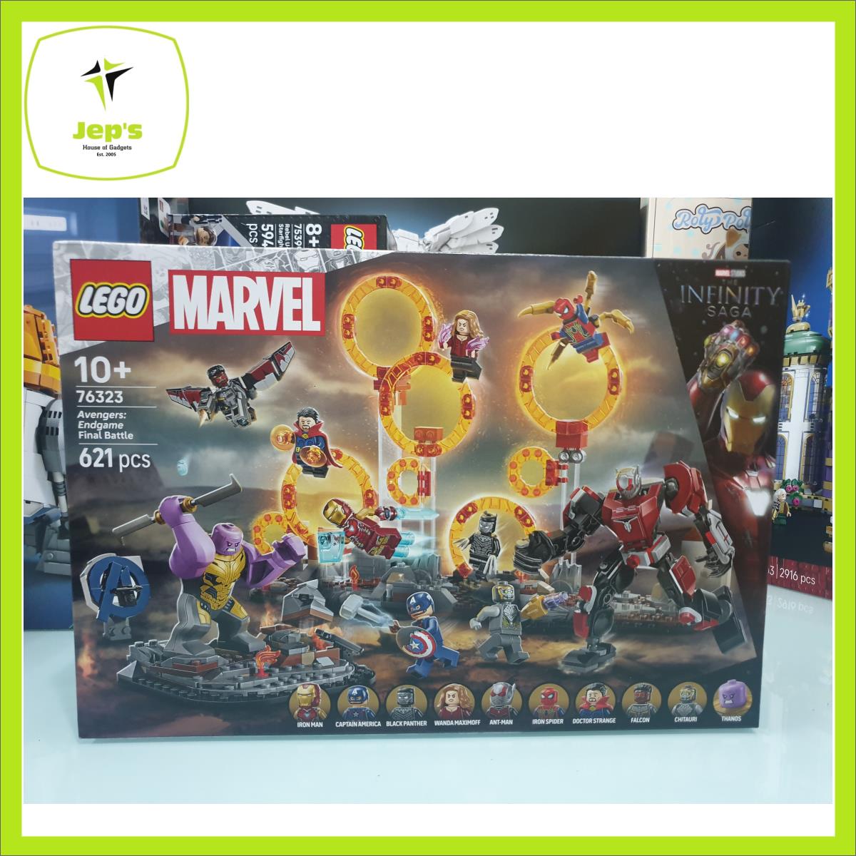 Lego Marvel 76323 Avengers Endgame Final Battle (2025) | Shopee Singapore