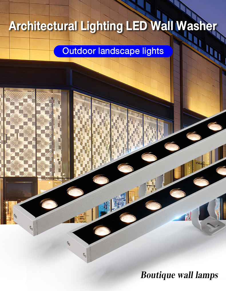 Linear Wall Washer Outdoor Waterproof Color Changing LED Strip Light ...