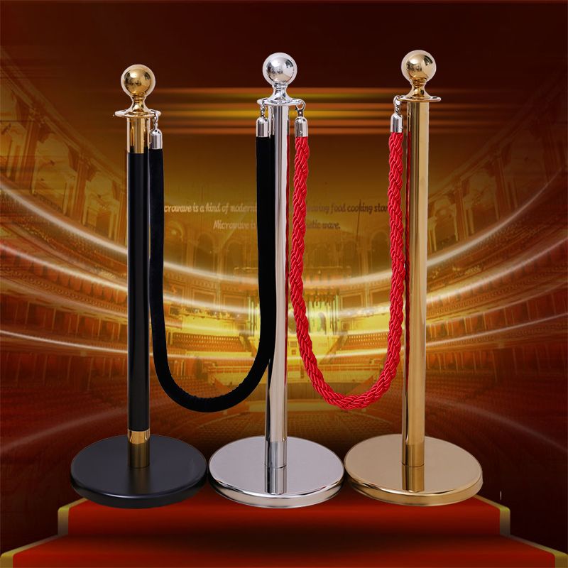 Hotel Supplies Pillar Posts Set Railing Brackets Crowd Control ...