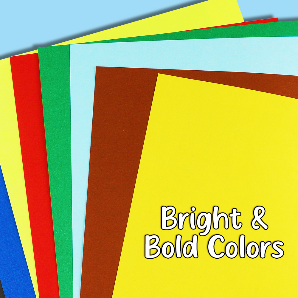 FCI 8.5x11 Colored Paper Short 10 sheets and 20 sheets Assorted Color ...