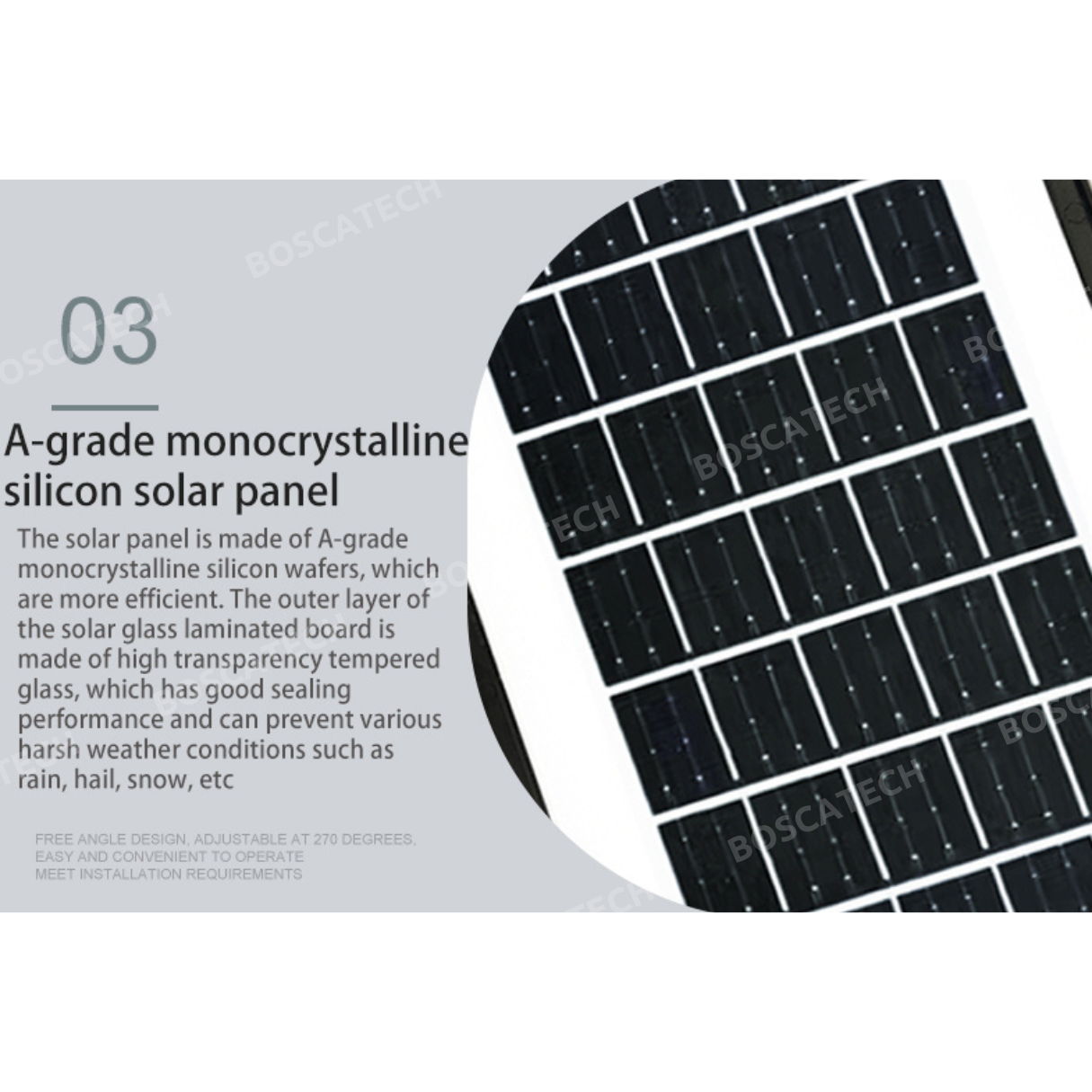 WHS 200W 300W 500W LED Solar Street Light IP65 Outdoor Waterproof Radar ...