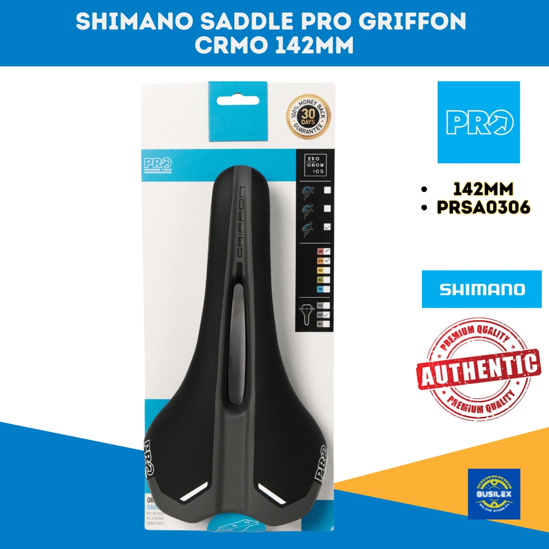 Selle Vélo Shimano Pro Falcon Performance Carbone – 142 Mm – Noire – NEUF PRSA0327