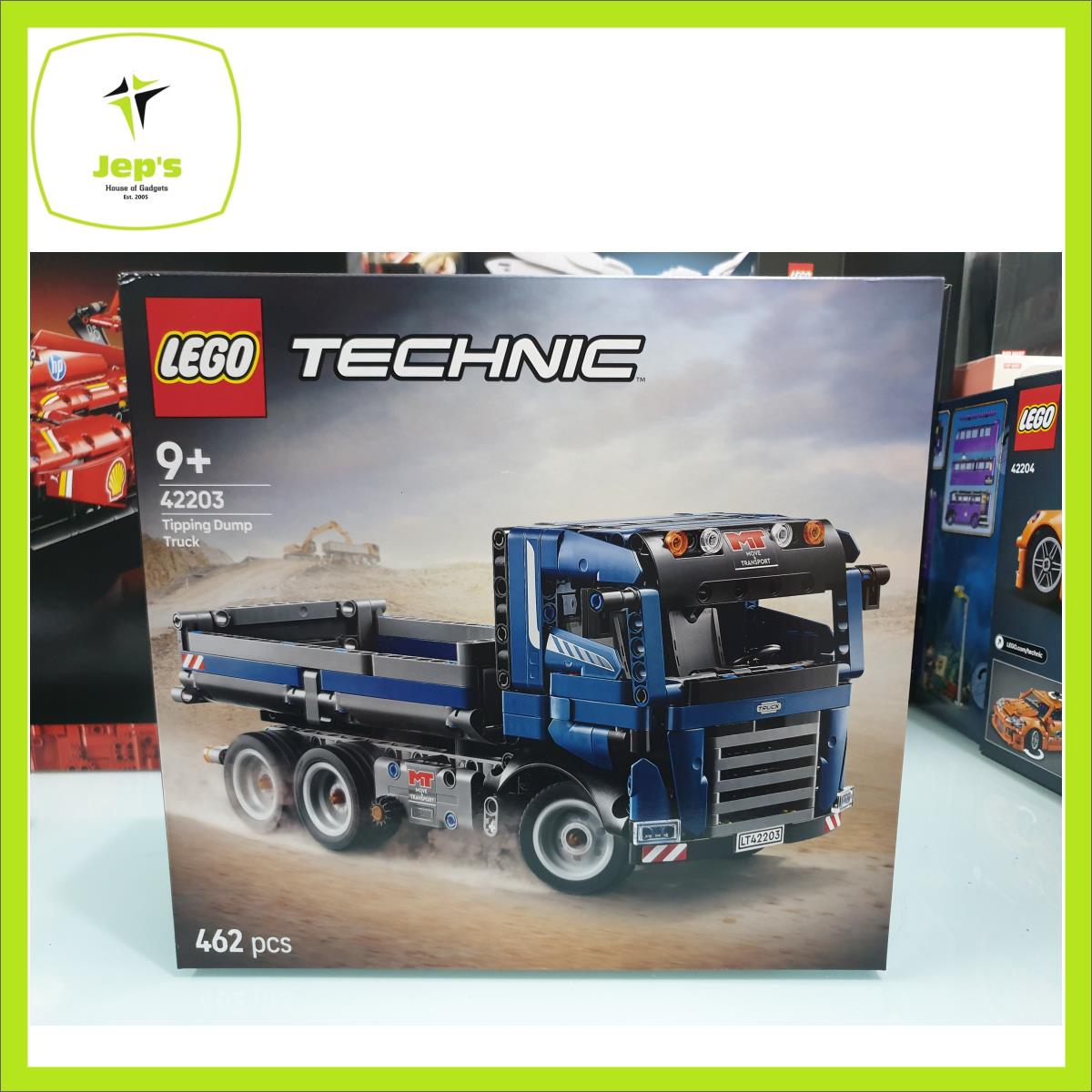 Lego Technic 42203 Tipping Dump Truck (2025) | Shopee Singapore