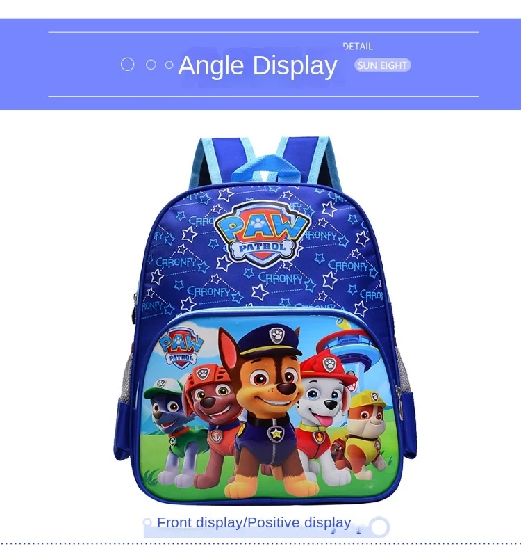 NEW Bags Kids School Bag Hard Shell Paw Patrol Kindergarten Kids ...