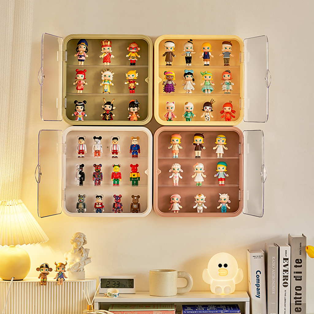 Blind Box Storage Display Acrylic Display Rack Wall Mounted Blind Box ...