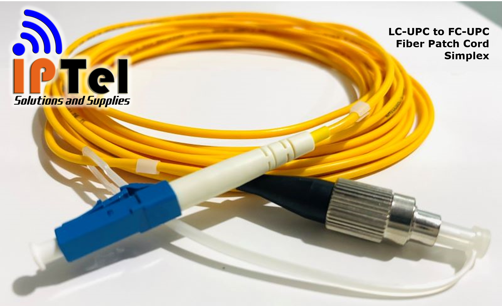 LC/UPC - FC/UPC Fiber Optic Patch Cord, Single Mode, Simplex (2.7M, 3M ...