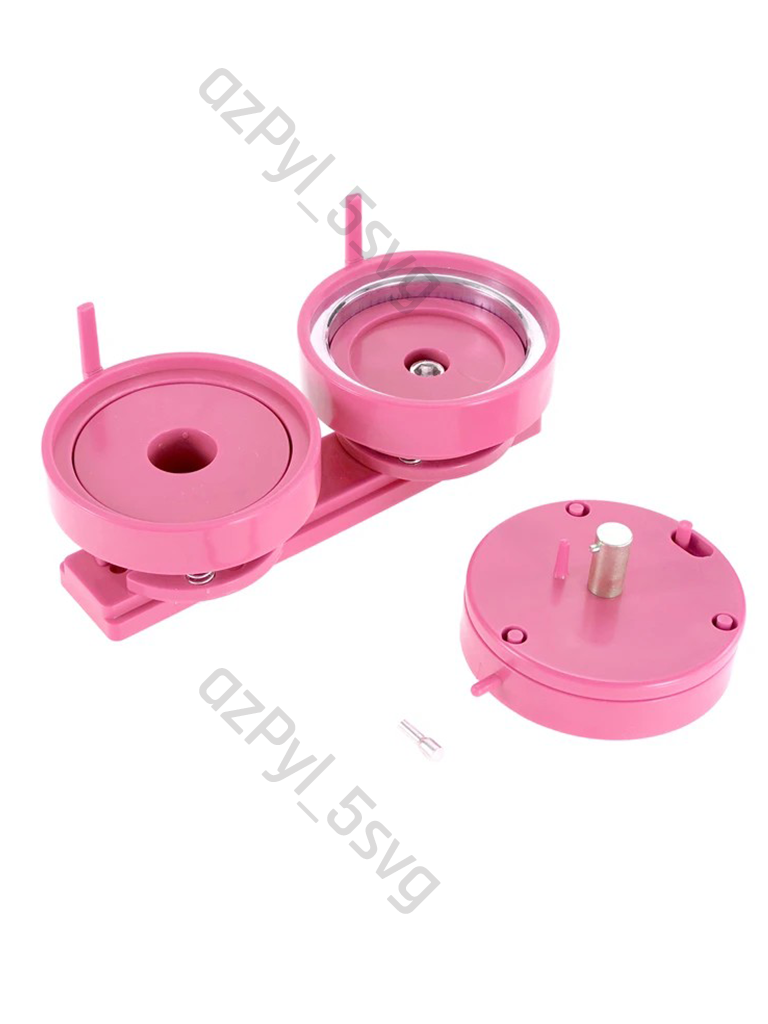 Pink Green 25mm 32mm 44mm 58mm Multi-Size Mould for pin Badge Maker ...