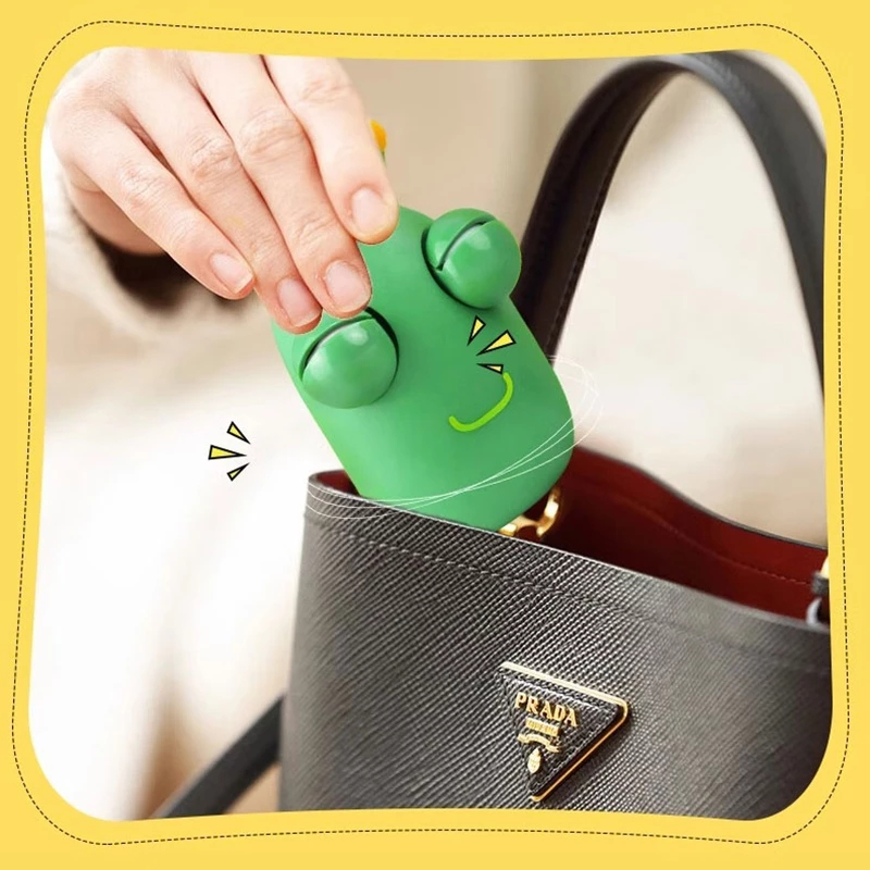 Funny Eyeball Popping Squeeze Toy Grass Worm Pinch Squishy Fidget Toy ...