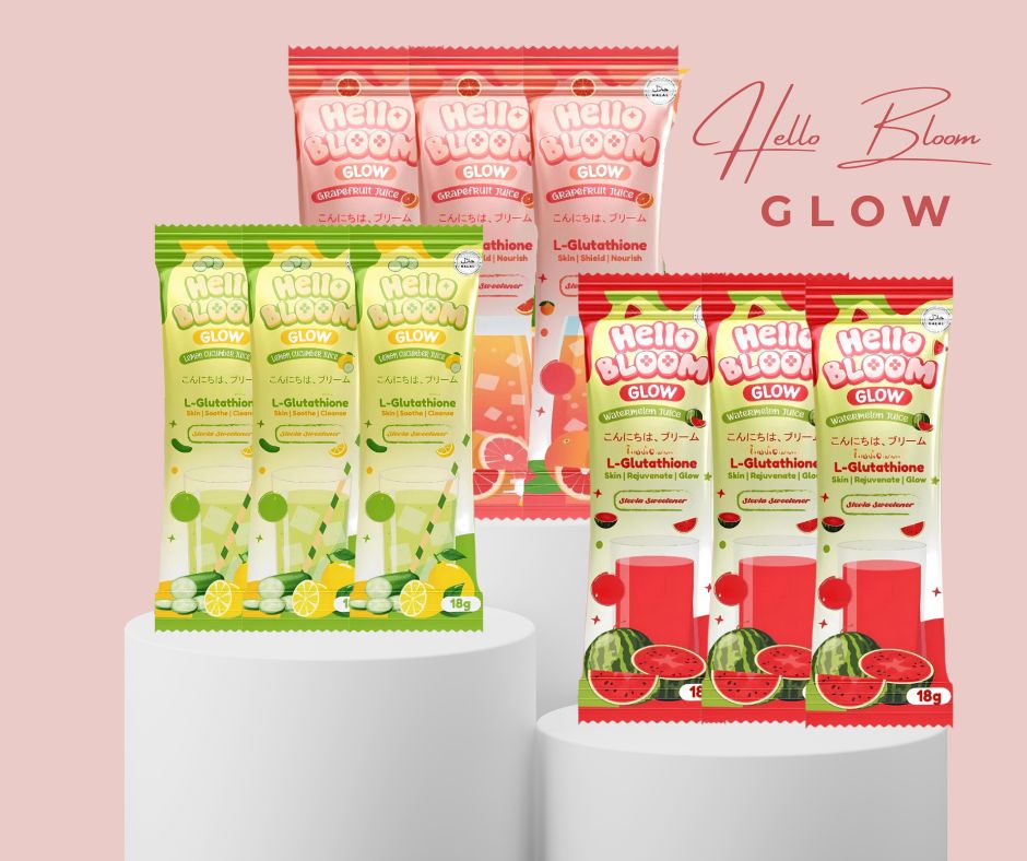 Hello Bloom Glow Powder Drink (18g In 1 Sachet) | Shopee Singapore
