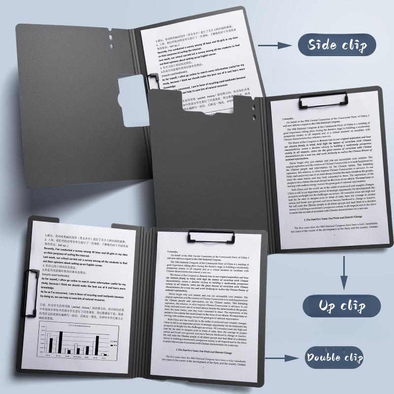 Clipboard Long With Cover File Folder Organizer Legal Size Office ...